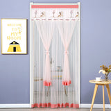 Punch-free Mosquito-proof Curtain Fabric Mesh Curtains Bedroom Lace Partition Four Seasons Household - My Store