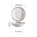 Small 7.5inch deep plate