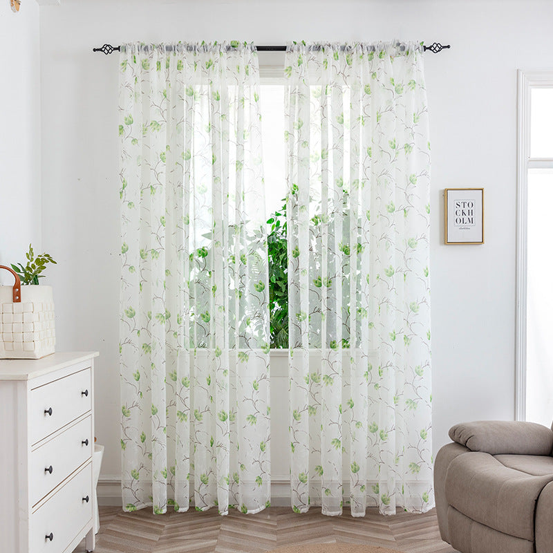 Mesh Curtains Bedroom Light Transmission Decorative Curtain - My Store