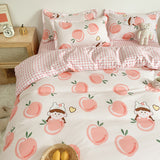 Four Piece Set Of Cute Cartoon Bed Sheets - My Store