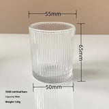 Candle Cup Aromatherapy Glass Home Candle Holder Ornaments - My Store