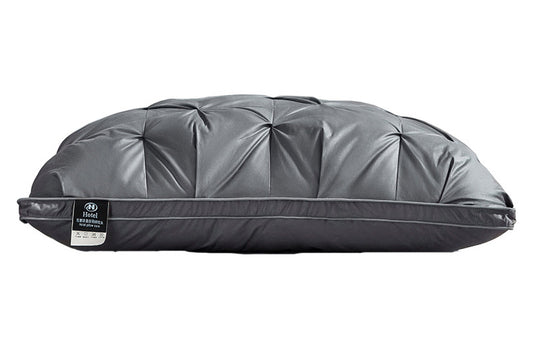 A Pair Of Feather Pillows And White Goose Single Neck Guards - My Store