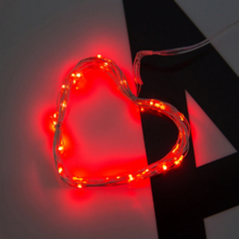 Led Copper Wire Small Color Light Atmosphere Light Strip String Light Beads Decorated Tree - My Store