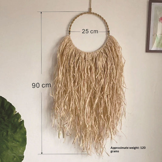 Raffia Wall Decor Hanging Vintage-style Creative Tapestry - My Store