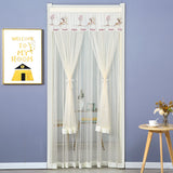 Punch-free Mosquito-proof Curtain Fabric Mesh Curtains Bedroom Lace Partition Four Seasons Household - My Store