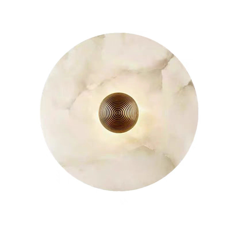 Marble Wall Lamp TV Background Wall Copper Bedside Lamp - My Store
