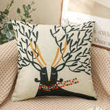 Fabric Decoration Supplies Car Gift Linen Printed Pillows Bedside Cushion Couch Pillow - My Store
