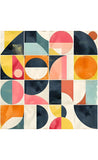 Geometrical Art Cushion Cover - My Store