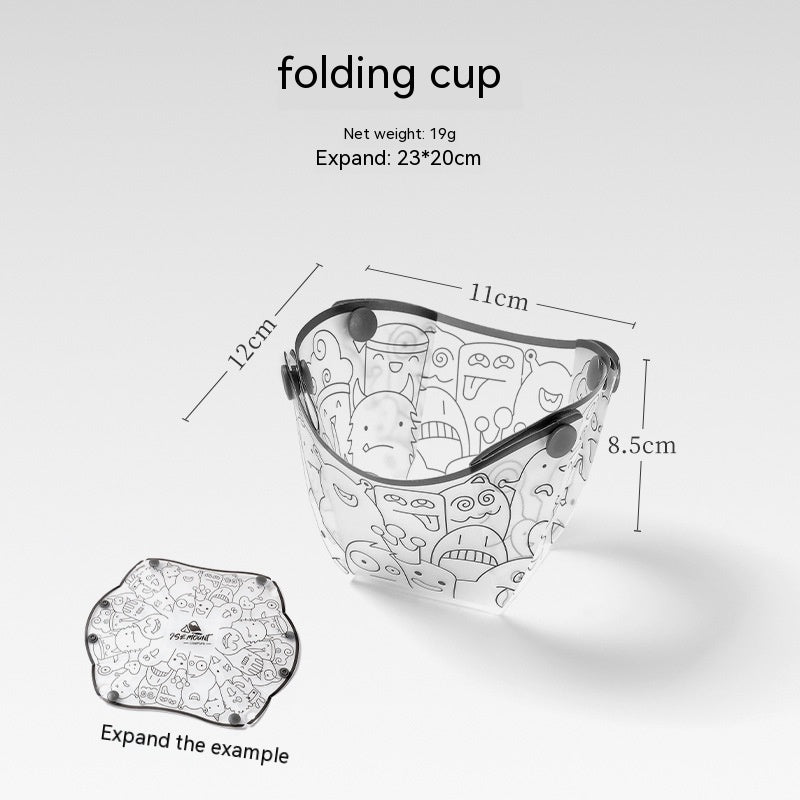 Outdoor Folding Bowls, Tableware, Portable Travel Plates - My Store