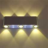 LED Aluminum Frame Rectangular Wall Lamp Bedroom Wall Lamp - My Store