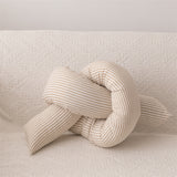Cotton And Linen Striped Cushion Seriescoordinating Throw Pillows For Your Home Sofa - My Store