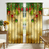 Digital Printed Christmas Curtains - My Store