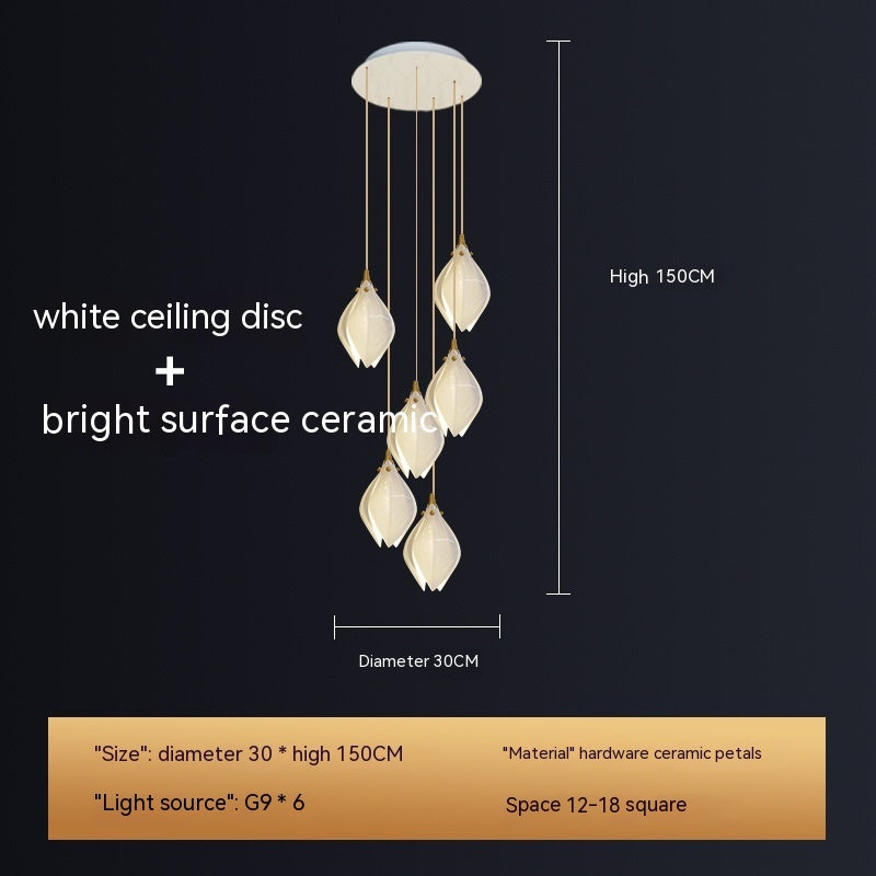 Modern Bedside Chandelier Living Room And Dining Room Decorations Lamps - My Store