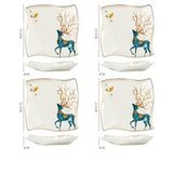 Dinner Plates Ceramic Steak Plate Web Porcelain - My Store