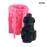 Skull Candle Silicone Mold Candle Mould Three-dimensional Skull Head Candle Mould - My Store