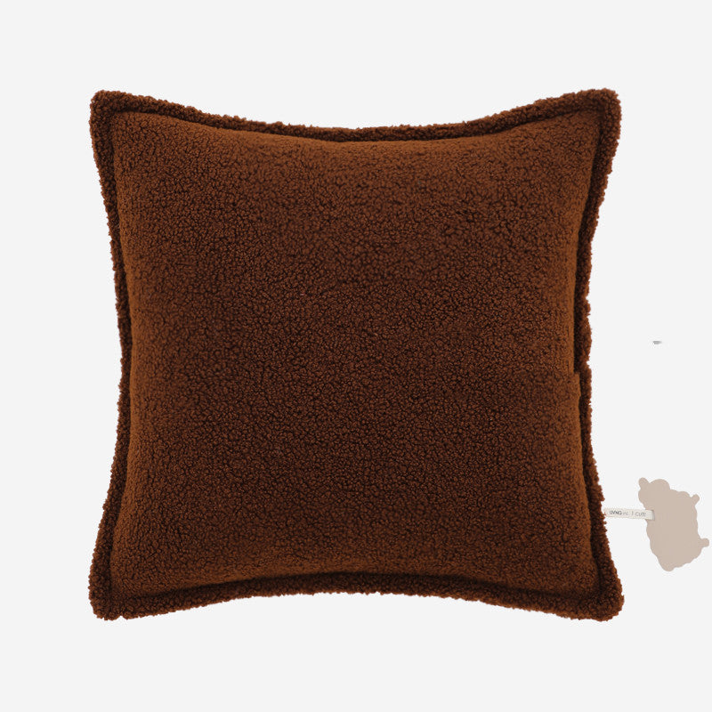 Lamb Plush Pillows For Autumn And Winter Living Room Cushions - My Store