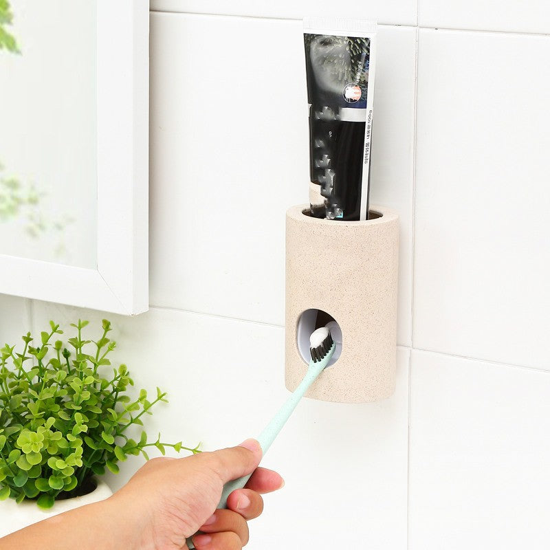 Household Bathroom Wall Hanging Automatic Toothpaste Squeezing Set Rack Wall Hanging - My Store