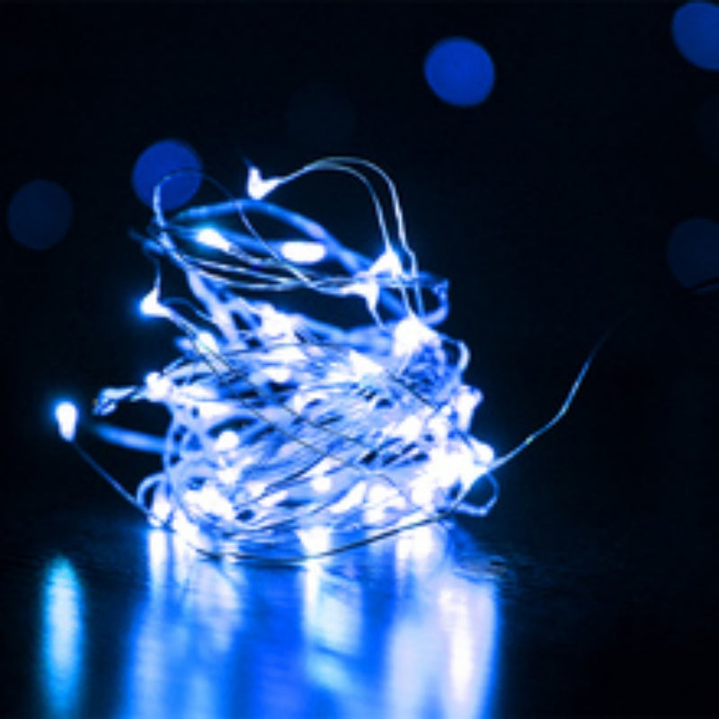 Led Copper Wire Small Color Light Atmosphere Light Strip String Light Beads Decorated Tree - My Store