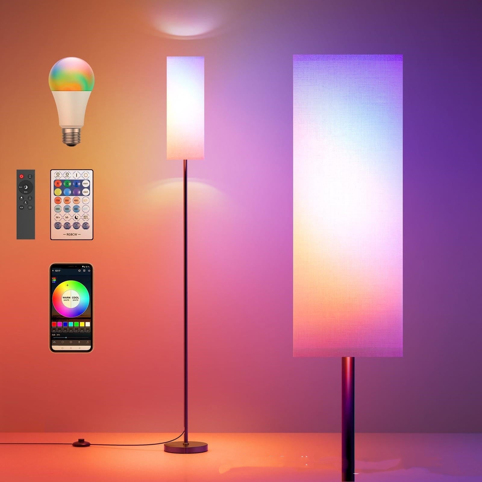 Simple LED Floor Lamp Living Room Bedroom Floor Lamp - My Store
