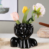 Home Decor Ceramic Vases Flower Vase Sculpture Crafts - My Store