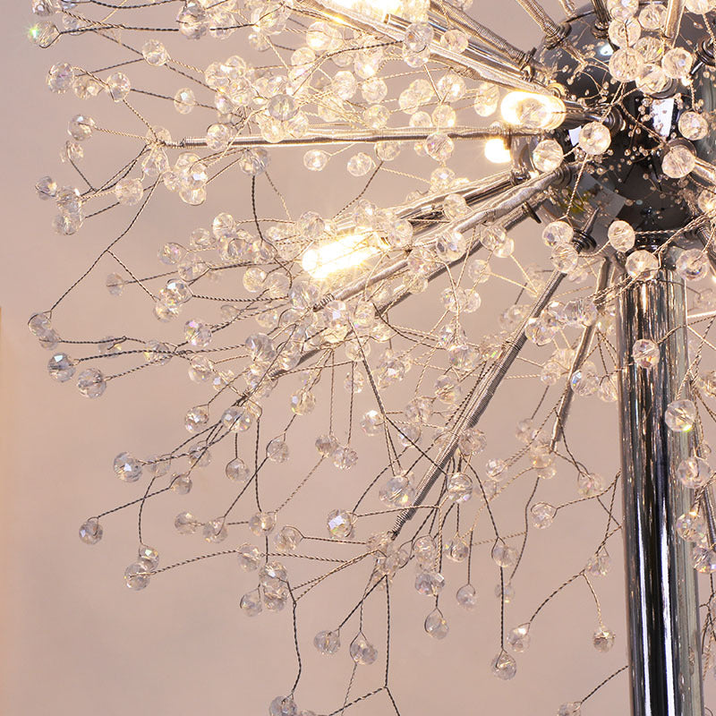 Luxury Decorative Vertical Crystal Floor Lamp - My Store