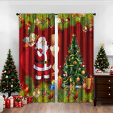 3D Digital Printed Christmas Curtains - My Store