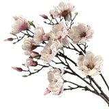 EVA Large Magnolia Artificial Multi-Bud Magnolia Flowers Fake Flowers - My Store