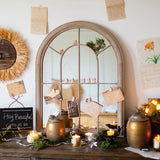 Retro False Window Decoration French Wall Mirror Landing - My Store