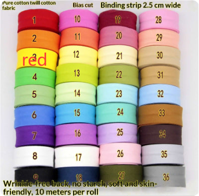 25 Cm Hand-woven Twill Binding Strip For Bed Sheets - My Store