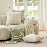 Pure Cotton Cream Style Sofa Pillow Cases Nordic Modern Minimalist Living Room Pillows - My Store
