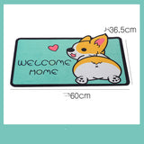 Cartoon Welcome Entrance Doormats Carpets Rugs For Home Bath - My Store