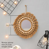 Ins Nordic Makeup Mirror Home Decoration Wall Hanging - My Store