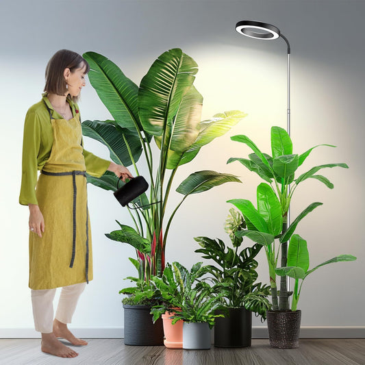Indoor Plant Floor Growing Lamp Full Spectrum Plant Lamp - My Store