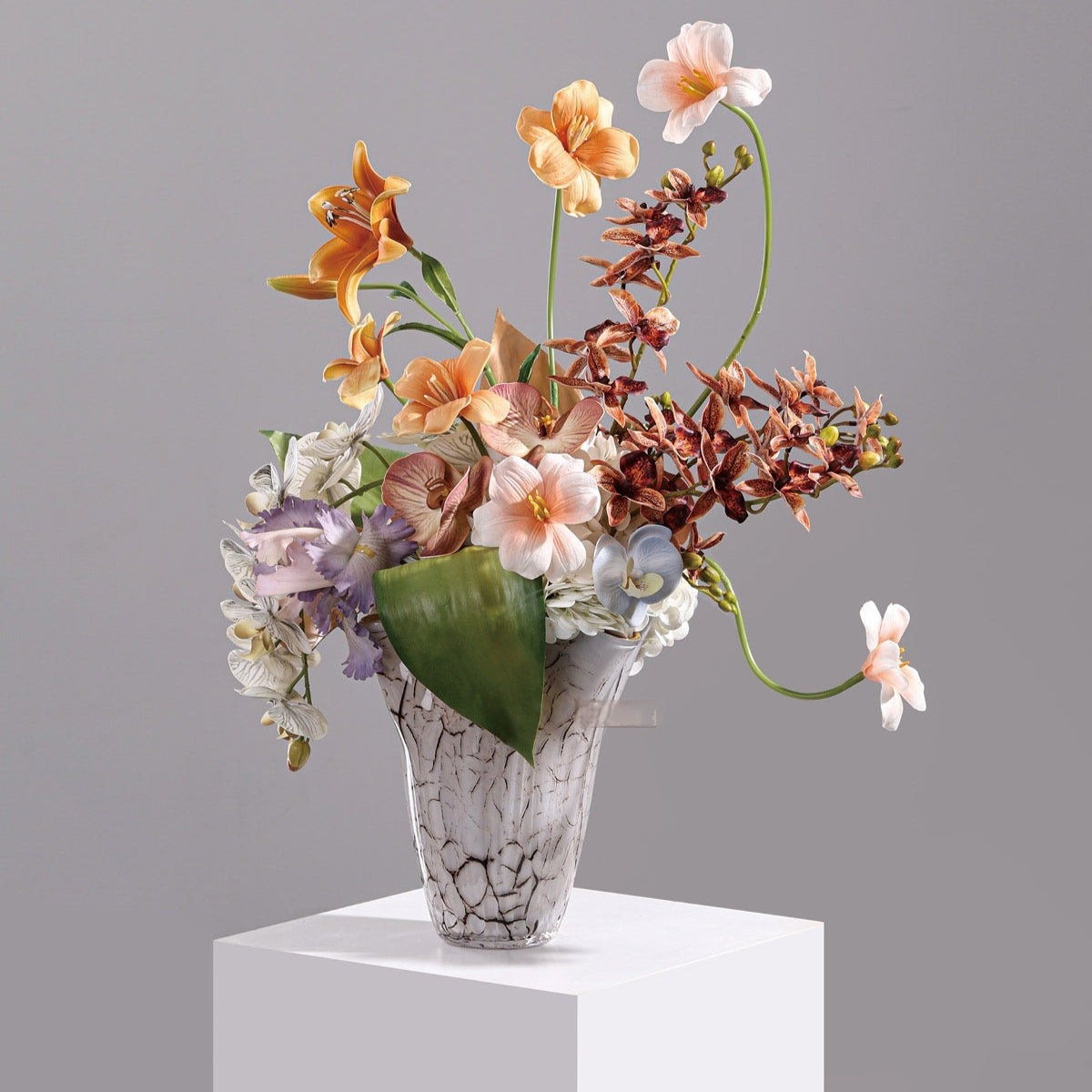 Modern, Light-luxury Glass Flower Vases For Floral Arrangements - My Store