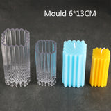 Candle Mold Creative Candle Mold Square Weave Pattern Candle Mold Color Candle Mold - My Store