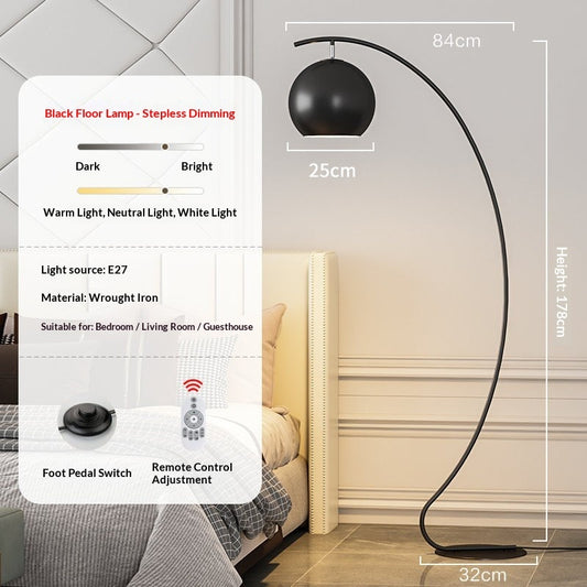 Minimalist Fishing Lamp Floor Lamp Living Room Sofa - My Store