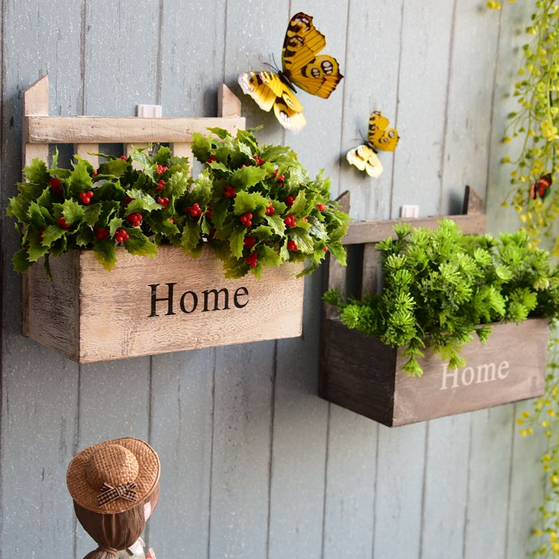 Pastoral Hanging Wall Hanging Flower Pot Wall Decoration - My Store