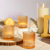 Candle Cup Aromatherapy Glass Home Candle Holder Ornaments - My Store