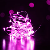 Led Copper Wire Small Color Light Atmosphere Light Strip String Light Beads Decorated Tree - My Store