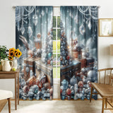 Digital Printed Christmas Curtains - My Store