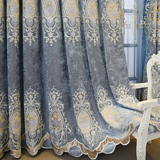 Bedroom Full Blackout Curtains Green New - My Store