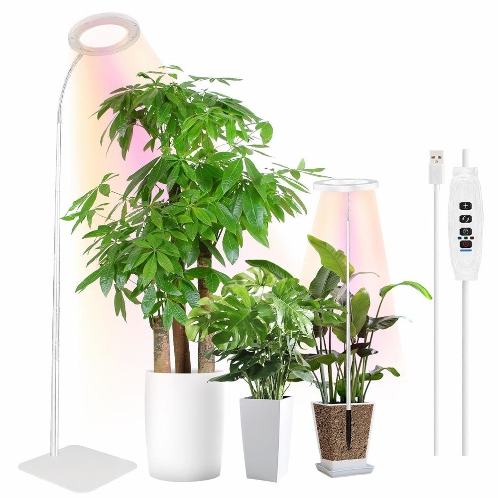 Indoor Plant Floor Growing Lamp Full Spectrum Plant Lamp - My Store