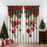 3D Digital Printed Christmas Curtains - My Store
