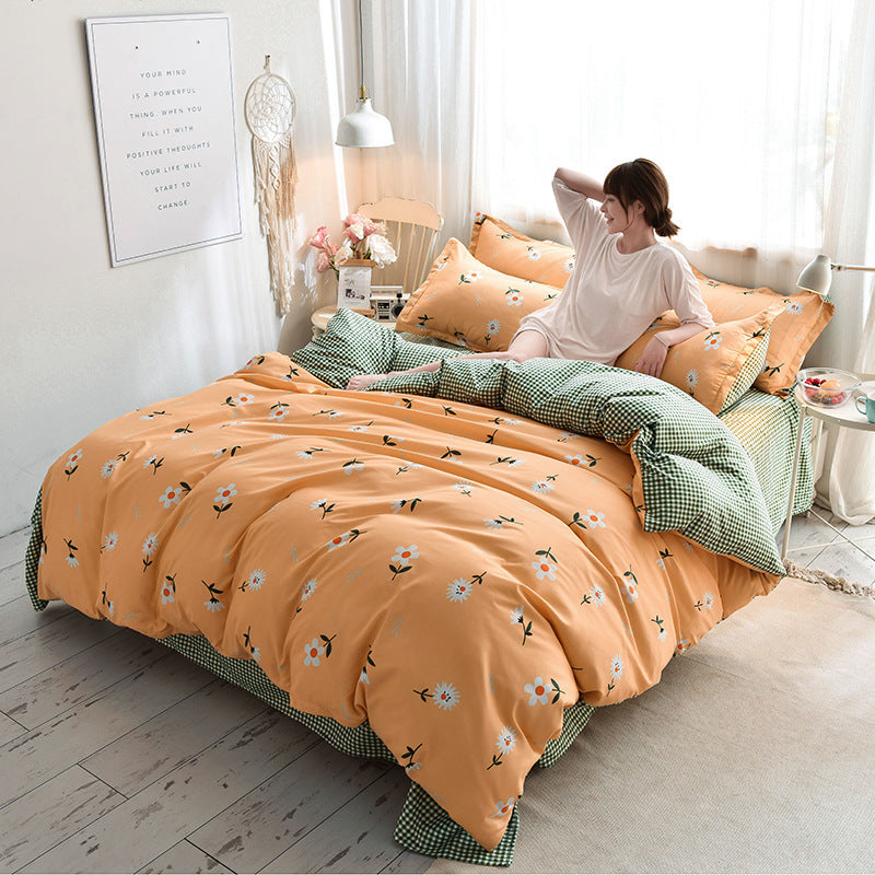 Four-piece Set Of Bed Sheets, Home Textile Manufacturers Wholesale Bedding - My Store