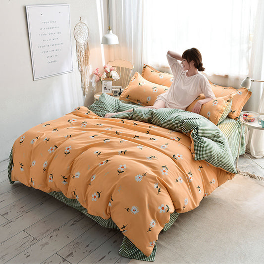 Four-piece Set Of Bed Sheets, Home Textile Manufacturers Wholesale Bedding - My Store