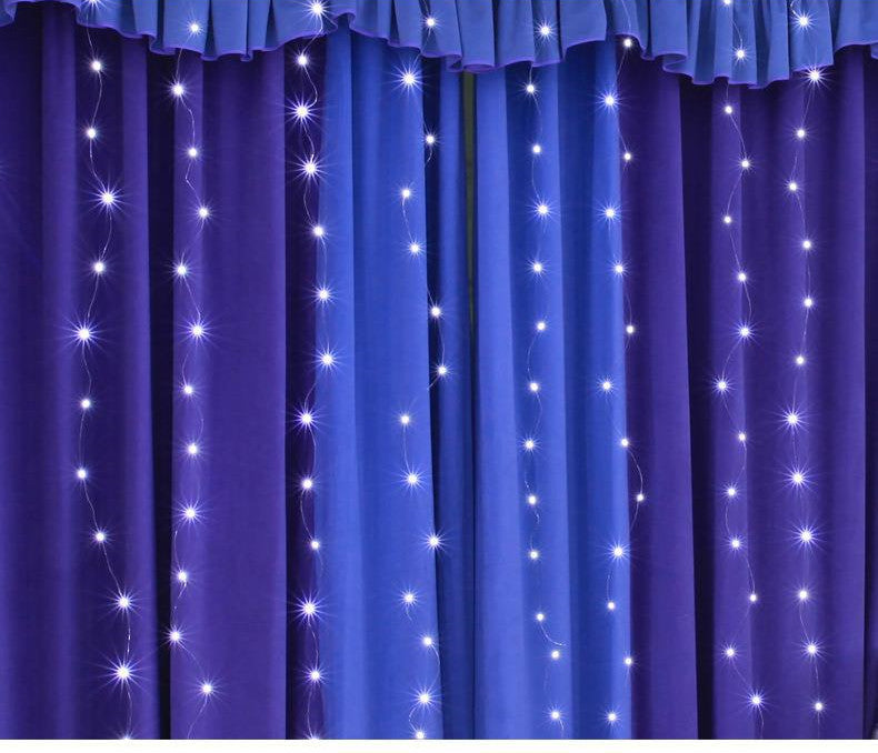 Remote Control Copper Wire Light Curtain String - My Store