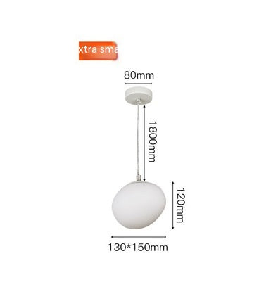 Nordic Designer Living Room Personalized Glass Chandelier Lamps - My Store