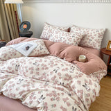 Four-piece Bed Set Jacquard Quilt Cover Sheets - My Store