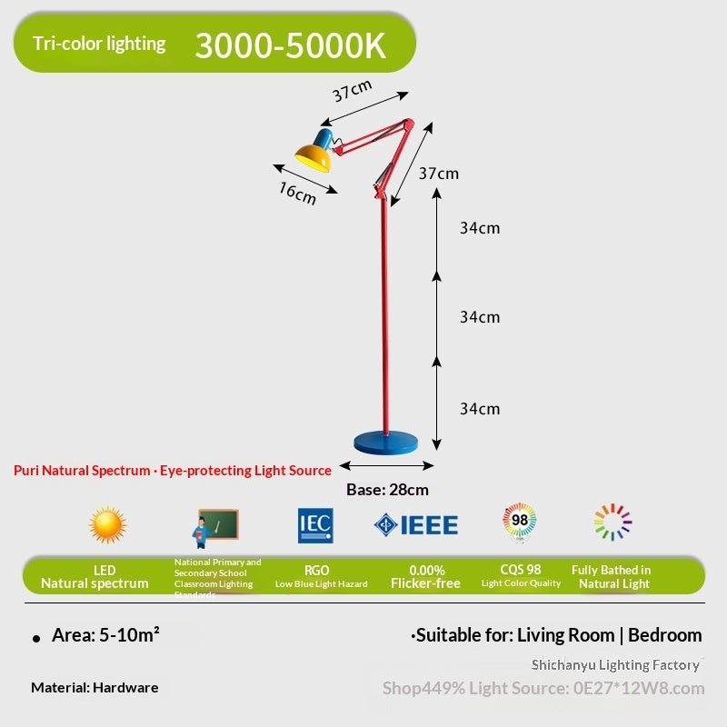 Study Desk Lamp Floor Lamp, Decorative Ambient Light - My Store