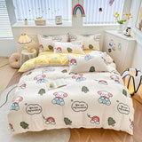 Household Pure Cotton Fashion Minimalist Bed Sheets - My Store